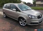 2007 (57) VAUXHALL ZAFIRA 1.9 SRI CDTI (150) 6 SPEED MANUAL 5 DOOR MPV (7) BEIGE for Sale