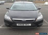 2008 FORD FOCUS ZETEC TD 109 BLACK for Sale