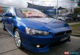 Classic 2007 Mitsubishi Lancer CH MY07 VR-X Rally Blue Manual 5sp M Sedan for Sale