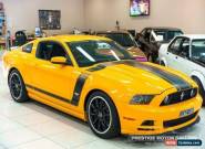 2012 Ford Mustang BOSS 302 School Bus Yellow Manual M Coupe for Sale