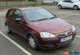 Classic 2004 VAUXHALL CORSA LIFE TWINPORT S-A RED for Sale