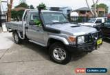 Classic 2010 Toyota Landcruiser VDJ79R 09 Upgrade GXL(4x4) Silver Manual 5sp M for Sale