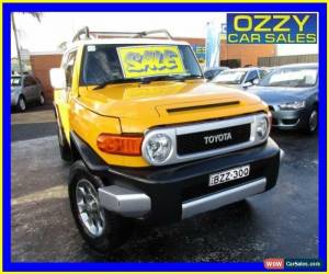 Classic 2011 Toyota FJ Cruiser GSJ15R Yellow Automatic 5sp A Wagon for Sale