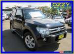 2008 Mitsubishi Pajero NS X Black Automatic 5sp A Wagon for Sale