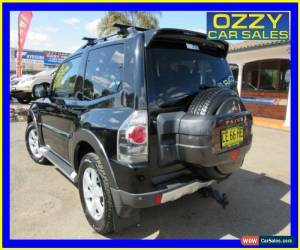 Classic 2008 Mitsubishi Pajero NS X Black Automatic 5sp A Wagon for Sale