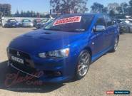 2008 Mitsubishi Lancer CJ Evolution MR Blue Automatic 6sp A Sedan for Sale