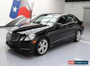 2013 Mercedes-Benz E-Class Base Sedan 4-Door for Sale