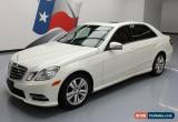 Classic 2013 Mercedes-Benz E-Class Base Sedan 4-Door for Sale