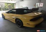 Classic 2002 Pontiac Trans Am WS6 for Sale