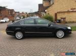 2009/09 VOLKSWAGEN PASSAT HIGHLINE 2.0 TDI 140 4DR BLACK LEATHER H/S 77K FVWSH for Sale