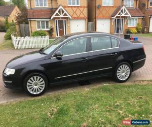 Classic 2009/09 VOLKSWAGEN PASSAT HIGHLINE 2.0 TDI 140 4DR BLACK LEATHER H/S 77K FVWSH for Sale