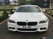 2014 BMW 5 SERIES 520D M SPORT AUTO WHITE 1 OWNER FULL SERVICE HISTORY for Sale