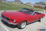 Classic 1967 Ford Mustang Convertible for Sale