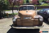 Classic 1952 Chevrolet Other Pickups pickup for Sale