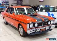 1971 Ford Falcon XY GT Vermillion Red Automatic 3sp A Sedan for Sale