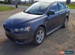 2008 MITSUBISHI LANCER CJ VR SEDAN LIGHT DAMAGED REPAIRABLE DRIVES REPAIR for Sale