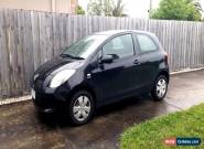 Toyota Yaris YR (2006) Black 3D Hatchback Manual (1.3L F/INJ) 5 Seats for Sale