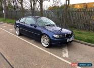 BMW 320cd diesel   manual 6 speed coupe E46 for Sale