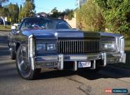 1975 CADILLAC ELDORADO CONVERTIBLE for Sale