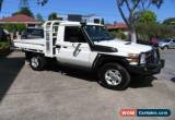 Classic 2010 Toyota Landcruiser VDJ79R MY12 Update GXL (4x4) White Manual M Cab Chassis for Sale