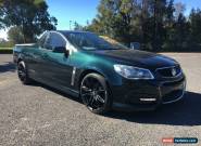 2013 Holden Ute VF SV6 Green Automatic 6sp A Utility for Sale