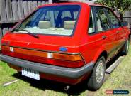1982 FORD LASER KA GHIA 1.5L AUTOMATIC RED 5 DOOR HATCH AIR-CONDITIONING NO REG for Sale