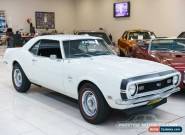 1968 Chevrolet Camaro White Pearl Manual 4sp M Coupe for Sale