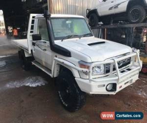 Classic 2016 Toyota Landcruiser VDJ79R MY12 Update GXL (4x4) White Manual M Cab Chassis for Sale