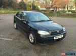 2002 VAUXHALL ASTRA CLUB 16V GREEN   45,000 miles  for Sale