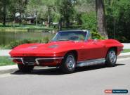 1963 Chevrolet Corvette Base Convertible 2-Door for Sale