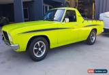 Classic 1979 HOLDEN HZ SANDMAN TRIBUTE UTE for Sale