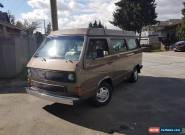 1985 Volkswagen Bus/Vanagon westfalia for Sale