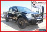 Classic 2010 Nissan Navara D40 ST Utility Dual Cab 4dr Auto 5sp 4x4 865kg 2.5DT Black A for Sale