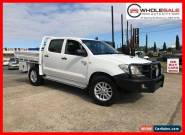 2009 Toyota Hilux KUN26R MY09 SR Cab Chassis Dual Cab 4dr Man 5sp, 4x4 955kg 3 for Sale