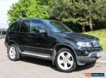 2005 BMW X5 SPORT 3.0 DIESEL BLACK FULL SERVICE HISTORY for Sale