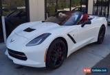 Classic 2015 Chevrolet Corvette Stingray Convertible 2-Door for Sale