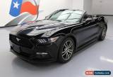 Classic 2015 Ford Mustang EcoBoost Premium Convertible 2-Door for Sale