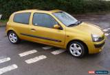 Classic 2001 RENAULT CLIO DYNAMIQUE 16V YELLOW for Sale