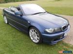 2004 BMW 318CI SPORT CONVERTIBLE BLUE for Sale