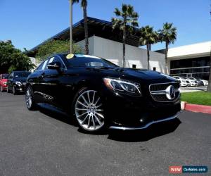 Classic 2015 Mercedes-Benz S-Class 4Matic Coupe 2-Door for Sale