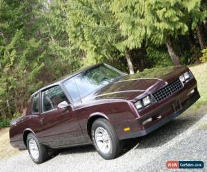 Classic 1986 Chevrolet Monte Carlo for Sale