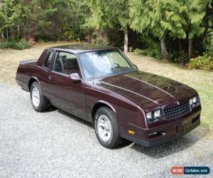 Classic 1986 Chevrolet Monte Carlo for Sale