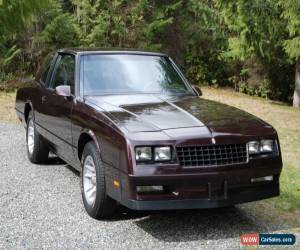 Classic 1986 Chevrolet Monte Carlo for Sale