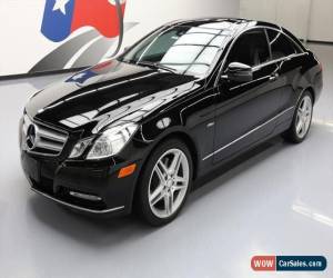 Classic 2012 Mercedes-Benz E-Class Base Coupe 2-Door for Sale