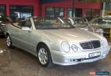 Classic 2000 Mercedes-Benz CLK200 Elegance Zircon Silver Automatic 5sp A Cabriolet for Sale