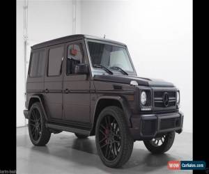 Classic Mercedes-Benz: G-Class G63 AMG Designo Pkg for Sale