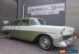 Classic 1956 CHEVROLET BELAIR 4 DOOR SEDAN V8  / AUTO LHD RUNNING PROJECT  for Sale