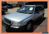 Classic 2001 Subaru Forester MY01 Limited Grey Automatic 4sp A Wagon for Sale