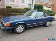 1987 Mercedes-Benz SL-Class 2 DOOR for Sale