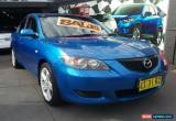 Classic 2004 Mazda 3 BK Neo Blue Automatic 4sp A Sedan for Sale
